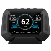 OBD2+GPS+Slope Meter HUD Car Head Up Display Speedometer RPM BAT Security Alarm (for: MG)