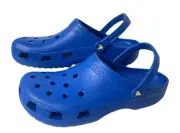 Crocs Classic Clogs Blue Bolt NEW Size 12 Men, Women 13 10001-4KZ