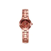 5204# Coffee Color Ladies Steel Band Watch Temperament Fashion Wrist Watch Waterproof Quartz Hand