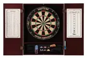 Viper Metropolitan Steel Tip Mahogany Dartboard Cabinet w/ FREE Shipping