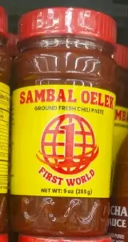 Sambal Olek First World 9 Oz (pack Of 5)