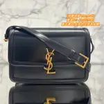 YSL 聖羅蘭 SOLFERINO BOX 金標LOGO 豆腐包 斜挎包 634306 ✨精品代購