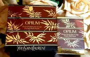 ❤️OPIUM Yves Saint Laurent Perfumed bath powder & YSL opium brush,NEW ,SEALED!!!