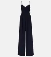 [Max Mara] Max Mara Elegante Periodi cady jumpsuit UK 8 blue
