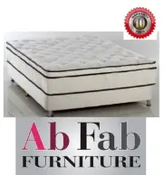KING SINGLE MATTRESS & ENSEMBLE BASE INSPIRATION PILLOW TOP BONNELL INNER SPRING