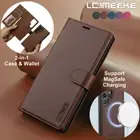 Separable Magnetic Leather Wallet Case For Samsung S24FE S24 S23 S22 S21FE A55