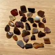 8oz Lot Polished Mini Geode Slices Mixed End Cut Stones Natural Agate Crystals