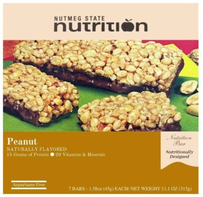 DPTG Peanut Meal Replacement Protein Bar (15G of Protein) WW Compatible (Robard)