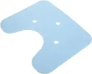 WOFASHPURET Shower Bench Cushion Slip Seat Mat for Elderly Disabled Pregnant Durable Shower Stool Pad with Non Slip Texture Portable Bath Chair Accessory