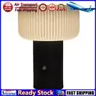 LF# Mushroom Table Lamp with Touch Bedside Lamp for Bed Desk (black rechargeable