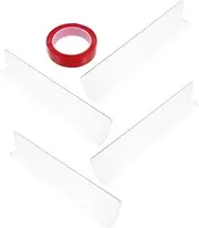 3pcs Clear Pet Window Protector Scratch Chew Resistance for Dogs Cats Transparent Windowsill Guards Durable Material Keep Your Sills Smooth and Safe