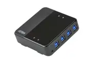 Aten Peripheral Switch 4x4 USB 3.1 Gen1, 4x PC, 4x USB 3.1 Gen1 Ports, Remote Port Selector, Plug and Play