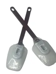 13 1/2" High Temperature Spoonula Spatula 888123 2 Pack Brown Handle NEW