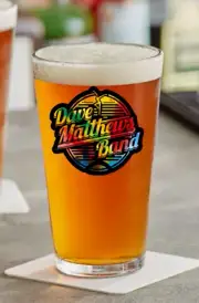 Dave Matthews Band (Color) - Rock and Roll - 16oz Pint Beer Mixng Glass Barware