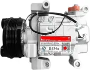 AC Compressor， Compatible For Mazda， 3/5 5 CC2961450G H12A1AJ4EX BP4S-61-K00 CC43-61-K00A BP4S-61-K00 CC4361K00A H12AOBW4JZ CC43-61-K00B