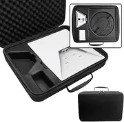 Starlink Mini Portable Hard Case fits Starlink Mini Dish Kit Kickstand Pipe Adapter Power Supply and Accessories Storage Case Compact Bag Water Resistant Travel Case