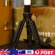 Outdoor Tripod Camping Hiking Light Stand Mobile Phone Bracket (Black)