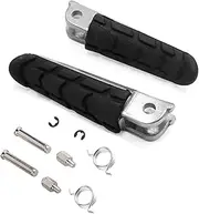 Front Foot Pegs Motorcycle Footrest for Honda CB400 V-TEC CB1300 CBR1100XX CBR600 VFR800