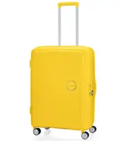 American Tourister Curio 2 - 69 cm Expandable Spinner Suitcase - Golden Yellow