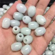 50pcs Natural Grade A Jadeite Jade 13mm Big Oval Bead Loose Bead Wholesale