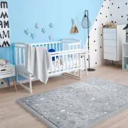 MAXYOYO Baby Play Mat, 1.2" Thick Memory Foam Soft Padded Carpet with Non-Sli...