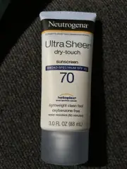Neutrogena Ultra Sheer Dry-Touch SPF 70 Sunscreen Lotion 3oz - NEW Exp 2/25