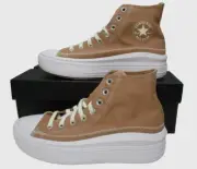 Converse CTAS Move HI Platform Clay Pot (Blush) White Shoes Womens Sz 10
