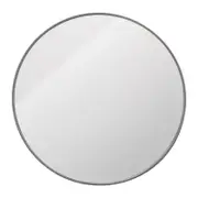 Barelli 1100 x 1100mm Gun Metal Grey Large Flynn Round Framed Mirror