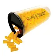 MAXISAFE Class 5 26DB Uncorded Earplugs - 100 Tradies Pack HEU660