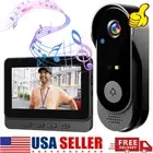 4.3'' IPS Screen Smart Wireless Video Doorbell Camera Doorbell Monitor 1080P HD