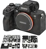 Anti-Scratch Camera Body Skin Sticker Protector Film for Sony A7IV A7M4 A7 Mark IV Camera, 3M Sticker/Shadow Black Camouflage