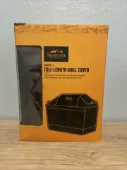 Traeger Ironwood XL Full-Length Trolly Grill Cover - Gray (BAC658)