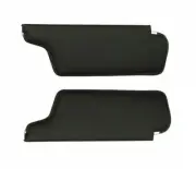 For 1968 Dodge Charger/Coronet Hardtop Black Sun Visors pair genuine leather