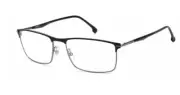 Carrera 288 0003 Matte Black/Ruthenium Rectangle Men's Eyeglasses