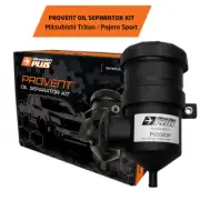Direction Plus ProVent Oil Separator Catch Can for Mitsubishi Triton MQ MR 2.4L (for: Mitsubishi)