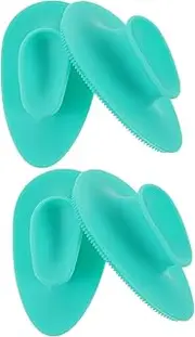 DRESSOOS Silicone Facial Brush Set Face Exfoliator Facial Scrubber Cleansing Brush for Women Men Safe and Comfortable