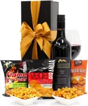 Wine & Nuts Hamper (Sauvignon Blanc) - Wine Party Gift Hamper for Birthdays, ...