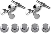 [Select Gifts] Sterling silver boat propeller Cufflinks Shirt Dress Studs Gift Set