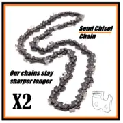 Chainsaw Chain Suit Fit For Echo CS-501SX 18 Inch Bar (2 x Chains)