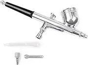 Airbrush Kit - 12-50 PSI Barber Airbrush | Paint Sprayer with 0.3mm Nozzle for Artist Pastry Painting Makeup Cookie Barber Modeling Car