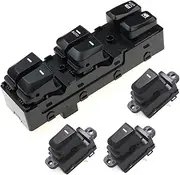Window Switch for Hyundai IX-35 IX35 for IX 35 2009-2015 Car Auto Power Window Switch Lifter Switch Button Control 935702Z000 93570-2Z000 93580-2Z000 935802Z000 Control Switch (Color : A Set)