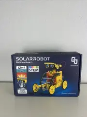 Aesgogo STEM Solar Robot Build and Learn Kit New In Open Box