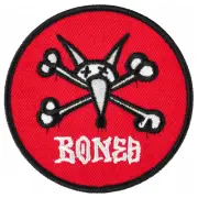 Powell Peralta Skateboard Patch Vato Rat Red Embroidered Iron /Sew On