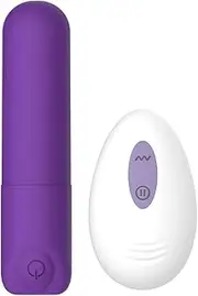 Winyi Rick Remote Mini Bullet Vibrator - Purple