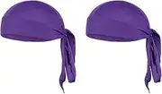 [SHTGOI] Pack of 2 Bandana Cap Outdoor Sports Headscarf Breathable Quick-Drying UV Protection Headband Summer Headscarves Pirate Hat Cycling Cap for Running Mountain Cycling Motorcycle