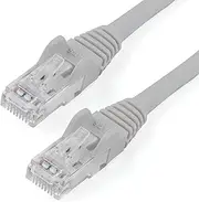 StarTech.com N6PATC15MGR ETL Verified Cat6 Snagless UTP Patch Cable, Grey, 15 Meter