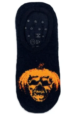 Halloween II Women's Slip-On Liner Socks with Grippers
