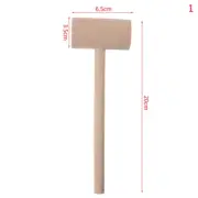 1Pcs Wooden Hammer Mallet Carving Tool Leather Craft Jewelry Making Hammer Tool