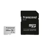 【TRANSCEND 創見】MICROSDXC/SDHC 300S 256G 記憶卡 附轉卡