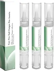 Pack of 3 Health Nail Care Pen, Routine Nail Repair Pen, Nail Fungus Pen, for Nourished Fingernails, Toenails with Aloe Vera, Tea Tree Oil, Vitamin E, Promote Nail Growth